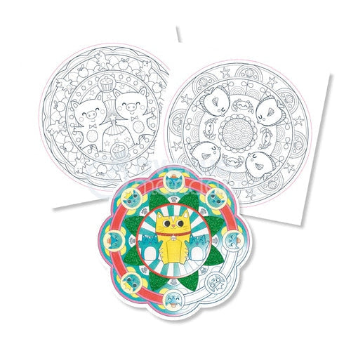 Graffy Pop Mandala Animaux MY MANDARINE