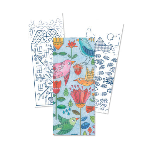 Graffy Marque-page Mandala MY MANDARINE