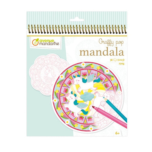 Graffy Pop Mandala Magique MY MANDARINE