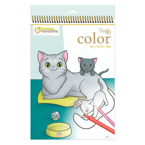 Graffy Color, Maman et Bébé Animaux Domestiques MY MANDARINE