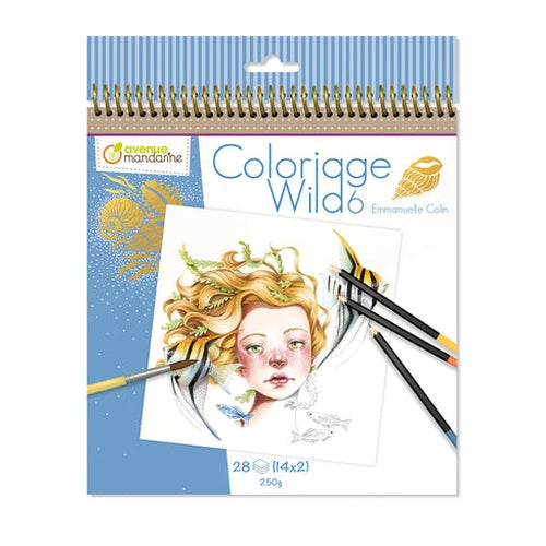 Livre de Coloriage Sauvage 6 MY MANDARINE