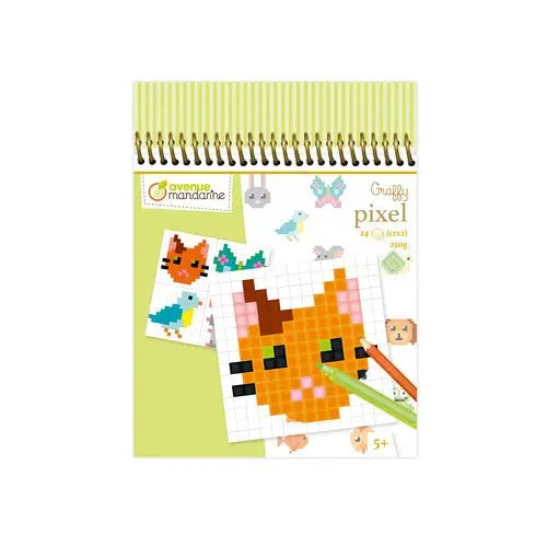 Graffy Pixel Animal Domestique MY MANDARINE