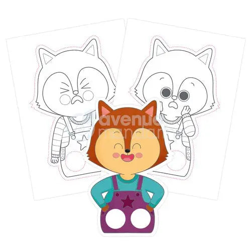 Graffy Marionnette Émotions MY MANDARINE