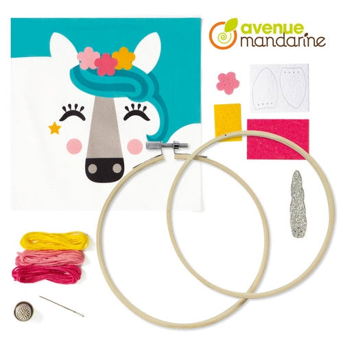 Galerie Pix, Tambourin Licorne MY MANDARINE
