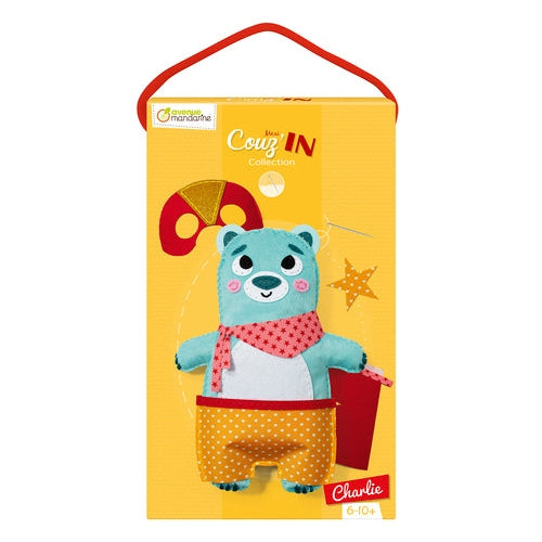 Maxi Couz'IN, Charlie l'ours MY MANDARINE