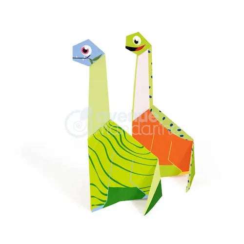 Origami: Dinosaure  20F 12x12 70g MY MANDARINE