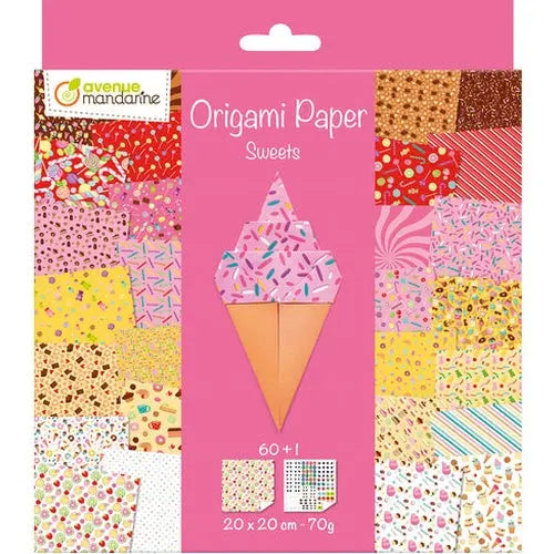 Origami: Sucreries  60F 20x20 70g MY MANDARINE