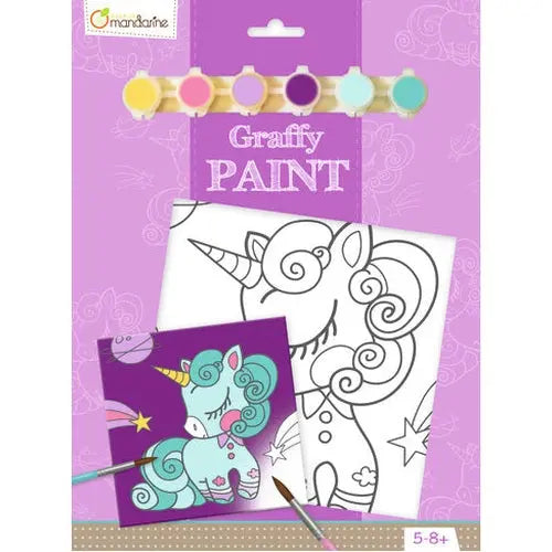 Graffy Peinture Licorne, MY MANDARINE