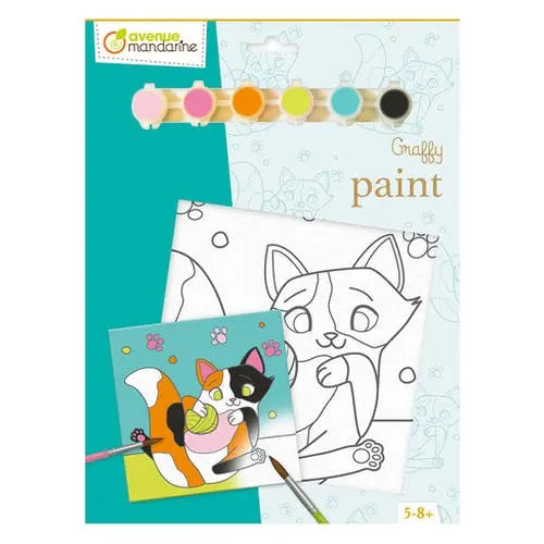 Graffy Peinture Chat MY MANDARINE
